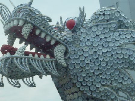 Ceramic Dragon Head